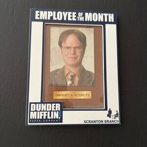 Dunder Mifflin The Office Framed Dwight Employee of‎ the Monthn